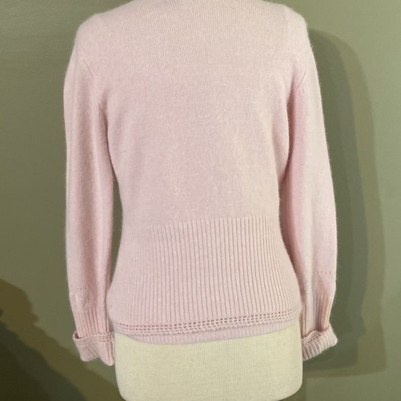 Pink sweater camisole and cardigan - Picture 3 of 7